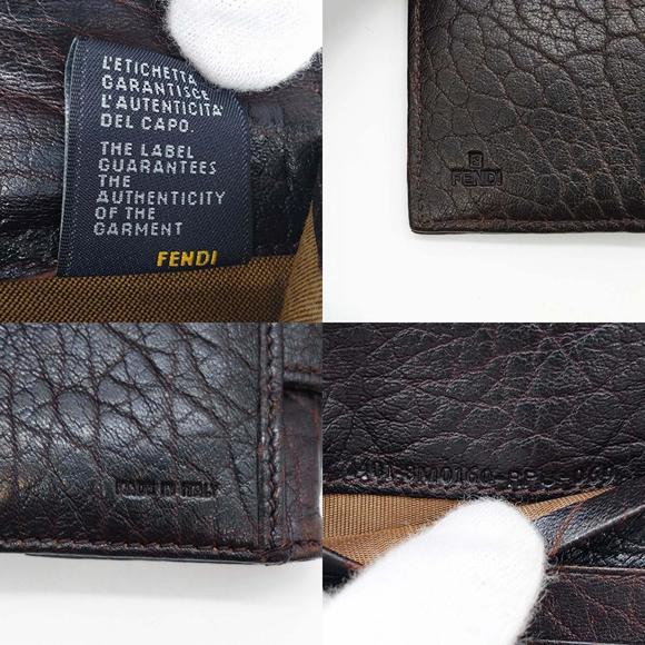 Fendi Zucca Pattern Wallet Brown - Picture 10 of 10